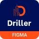Driller – Construction & Real-Estate Figma Template - Construction & Real-Estate Figma